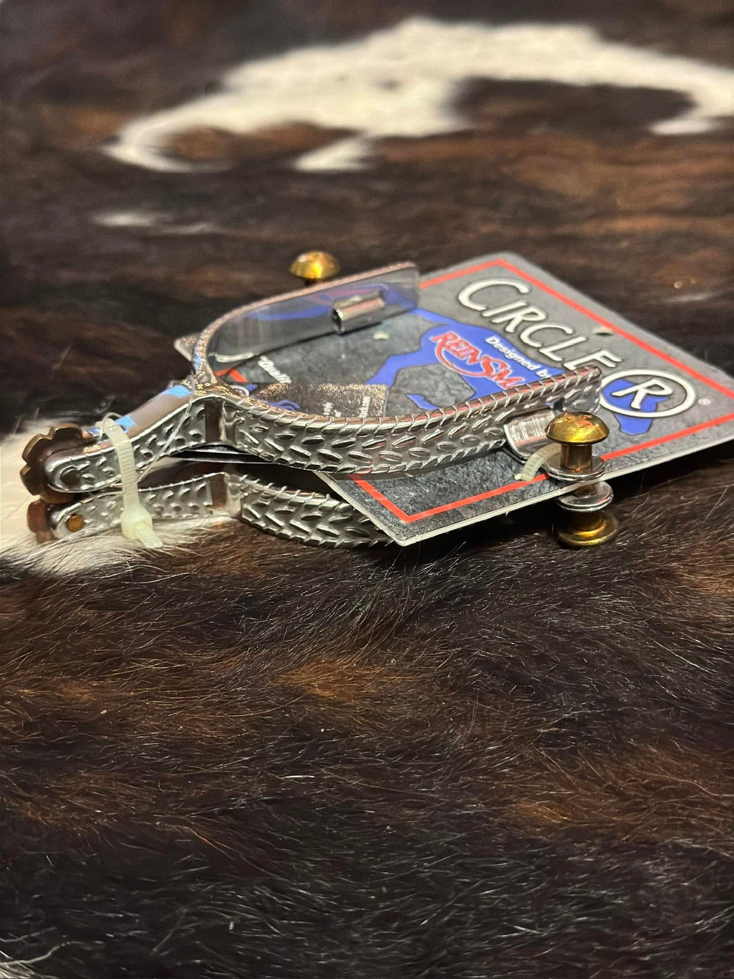 Circle R Engraved Spurs