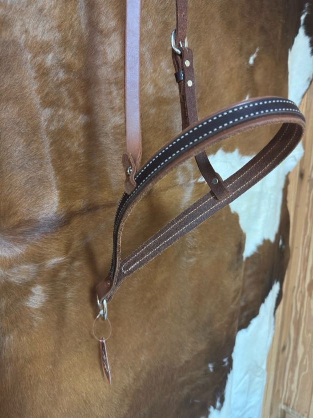 Flat Leather Caveson