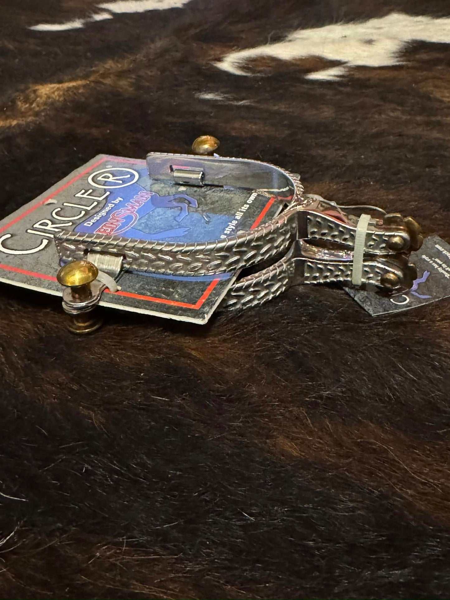 Circle R Engraved Spurs