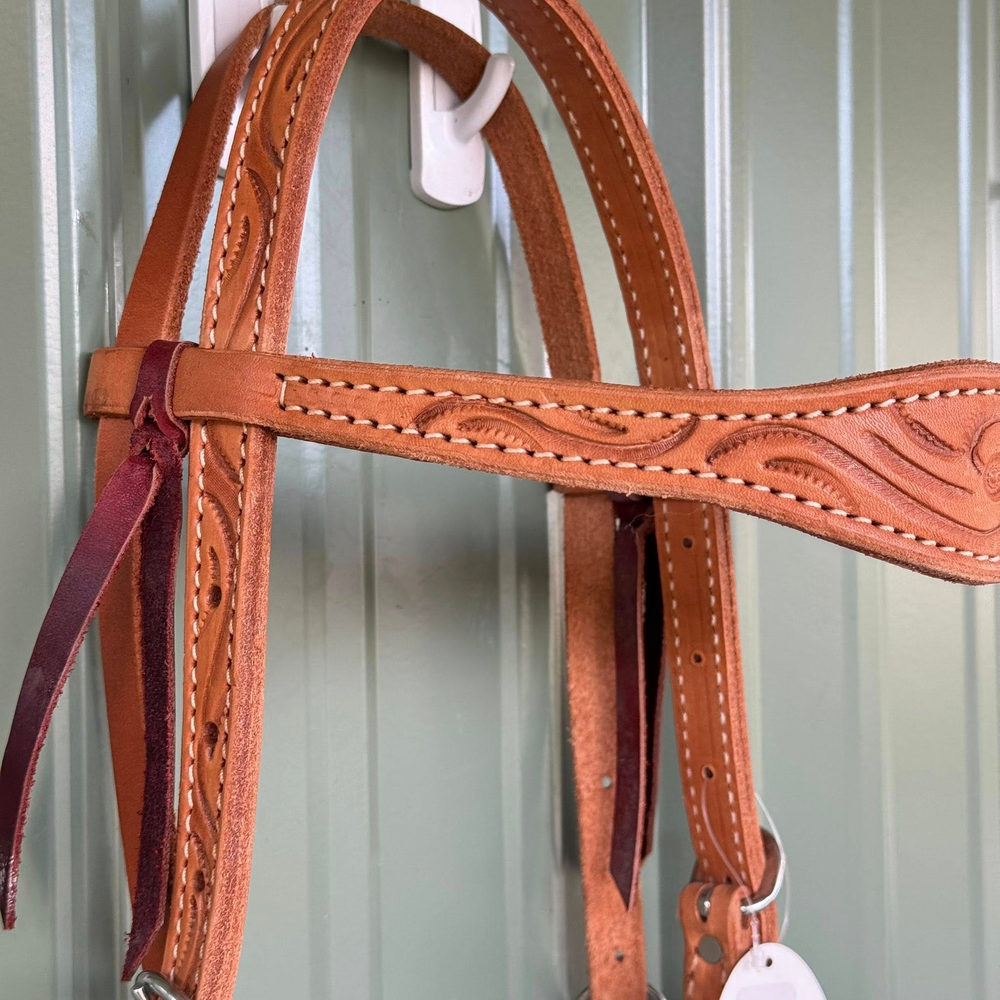 Browband headstall with quality leather
