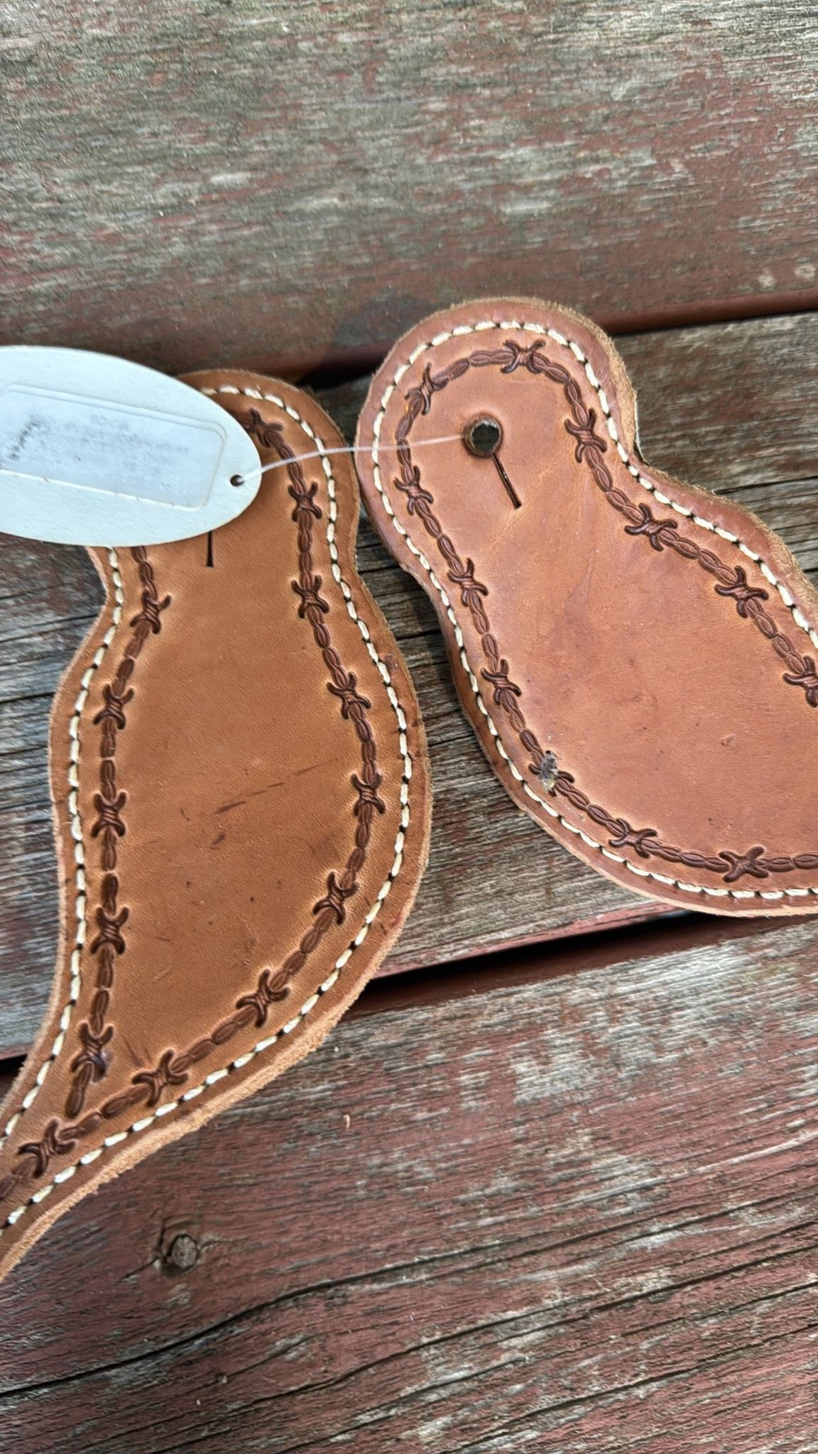 Big Sky Hand-Tooled Spur Straps – Premium Leather | USA Made (Copy)