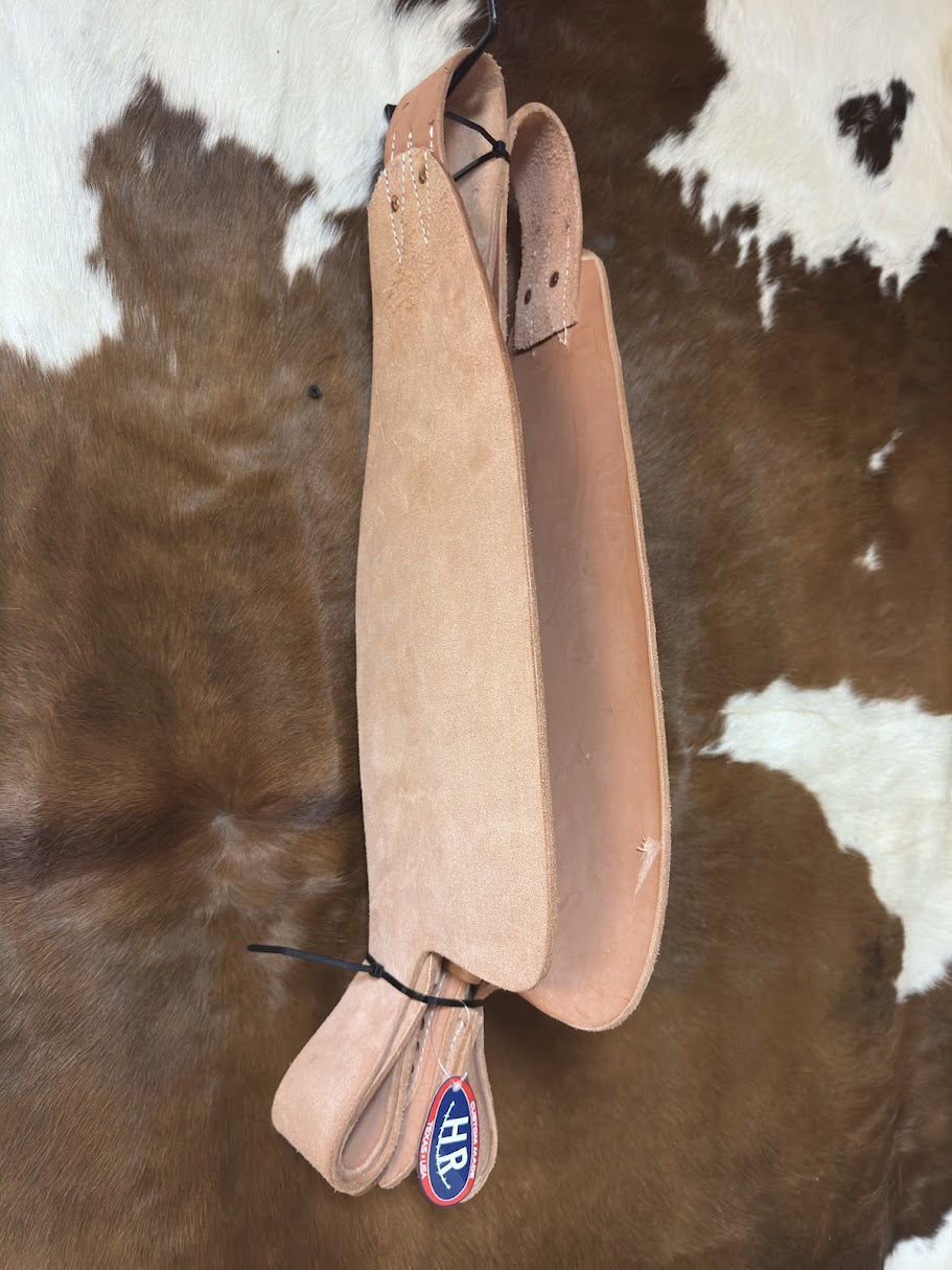 HR Barrel Fenders 17 inch with 2 1/2 inch Stirrup Leathers