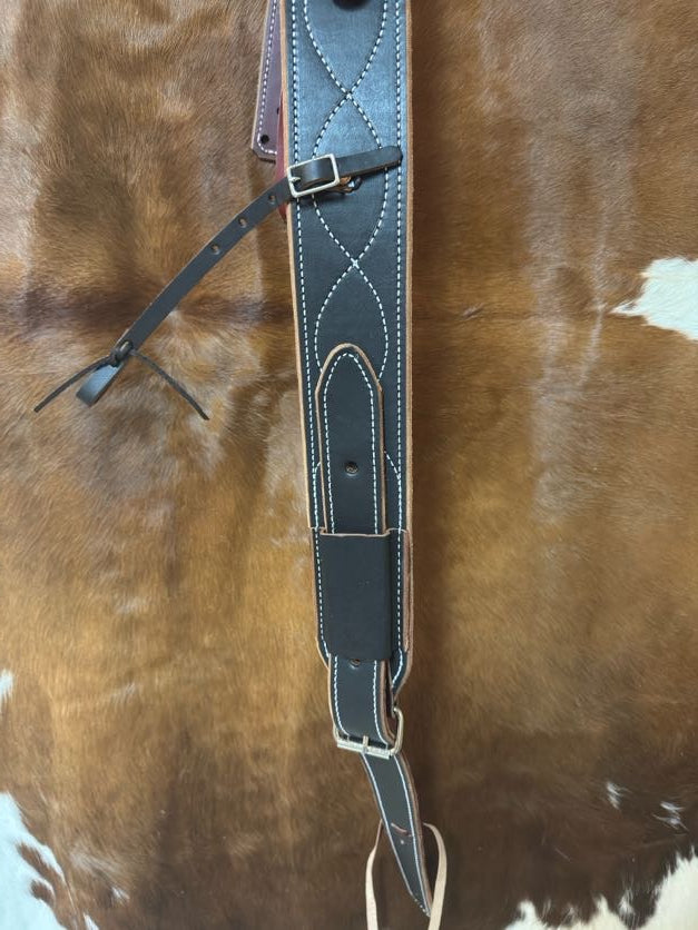 3 inch flank cinch with billets western saddle back cinch