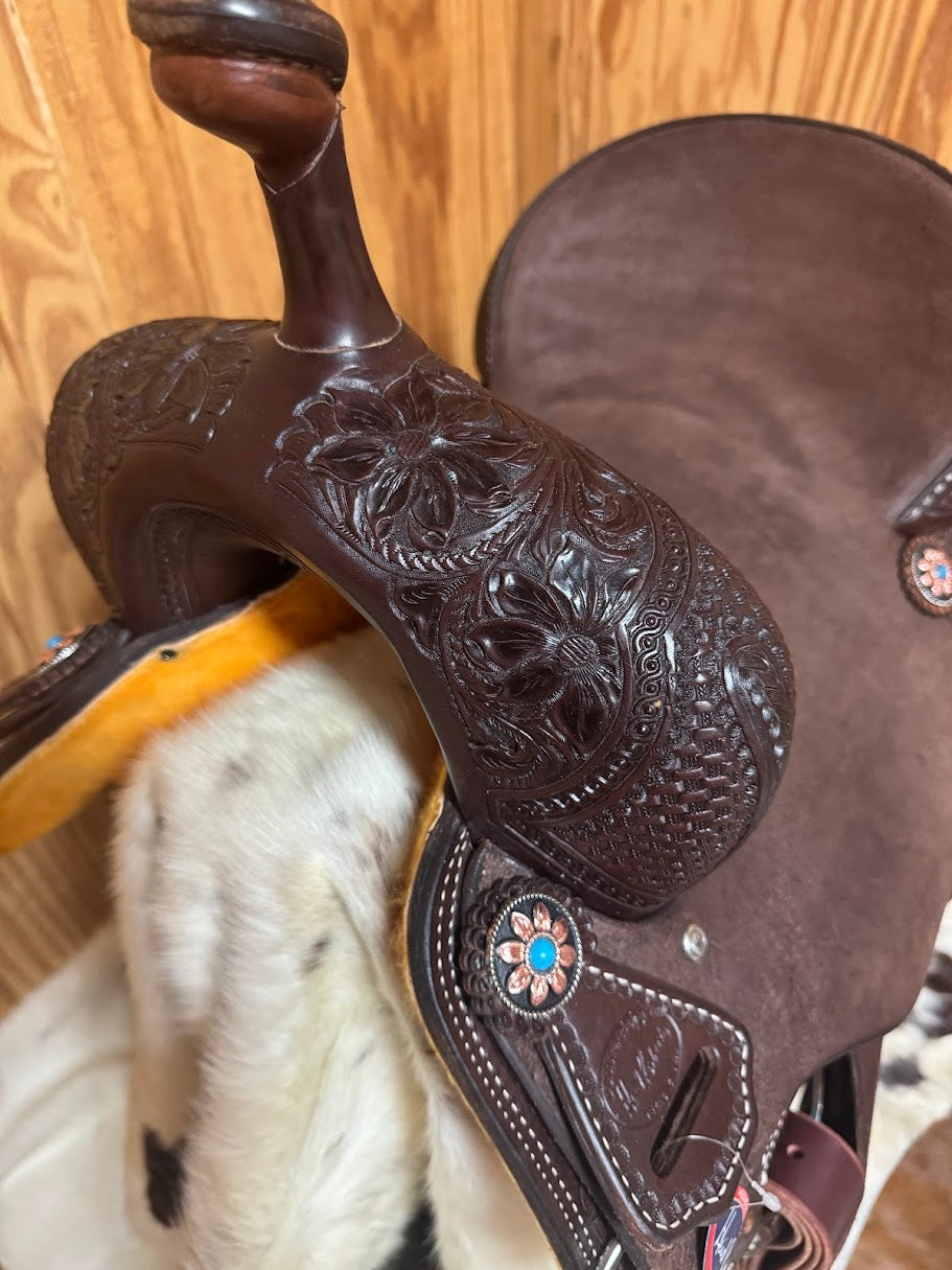 Barrel Racing Saddle HR Barrel Racing Saddle